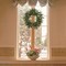 20 inches Artificial Green Olive Wreath Greenery Wreath with Olive Leaves,Olive Bean for Front Door Indoor Outdoor Farmhouse Home Wall Window Festival Wedding Decor, White Gift Box Included